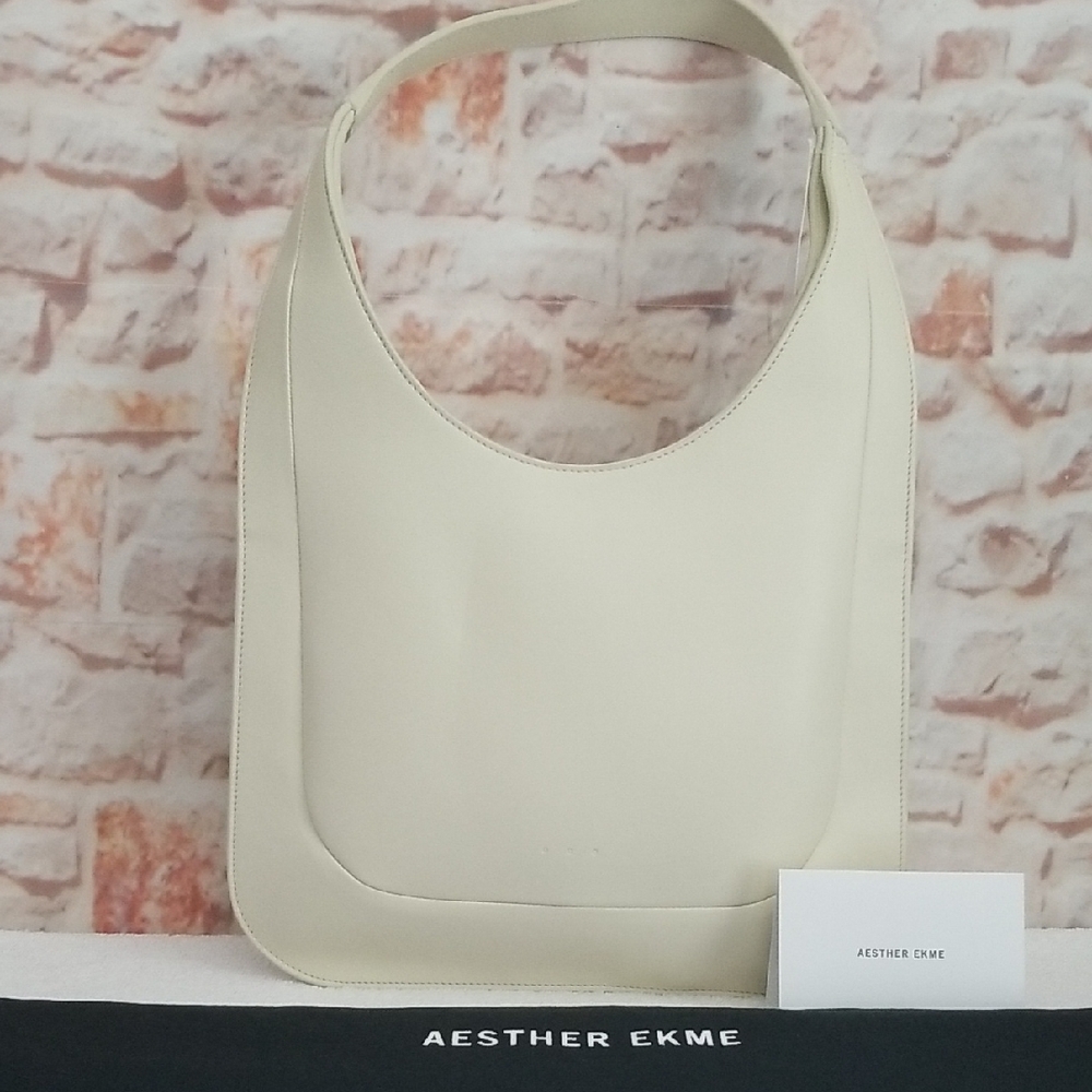 New Aesther Ekme Midi Leather Hobo Bag